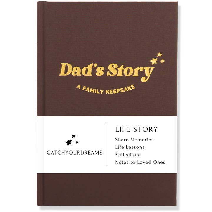 Dad's Story: A Memory and Keepsake Journal For My Family for wholesale by Catchyourdreams