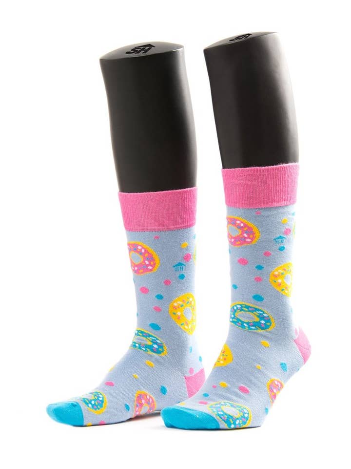 CalzeMie – wholesale Strumpor - Unisex – Donut Design Strumpor
