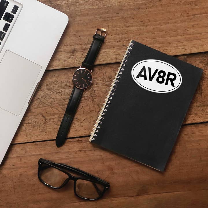 Sentinel Supply - Wholesale Sticker - AV8R Airplane Pilot Sticker6