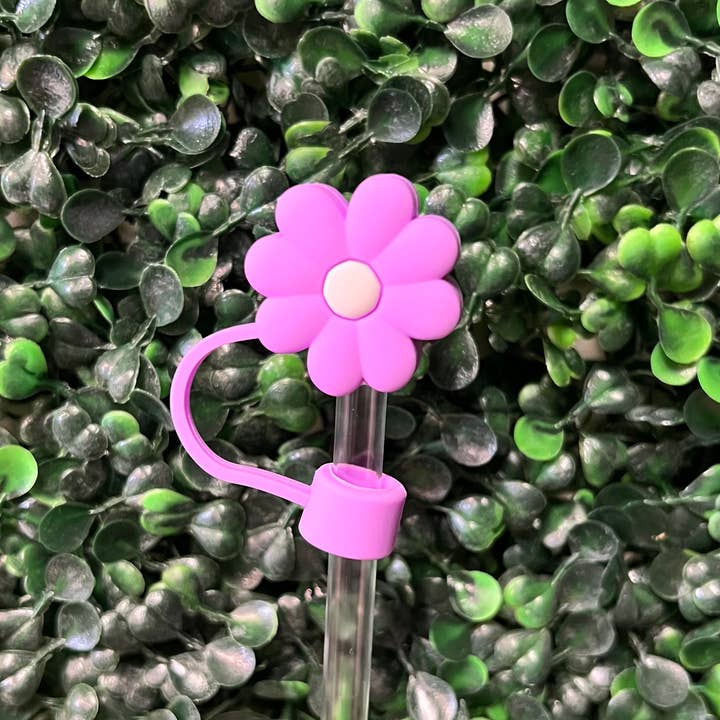 Briano Wholesale - Wholesale Drinking Straw - Flower Large Straw Toppers