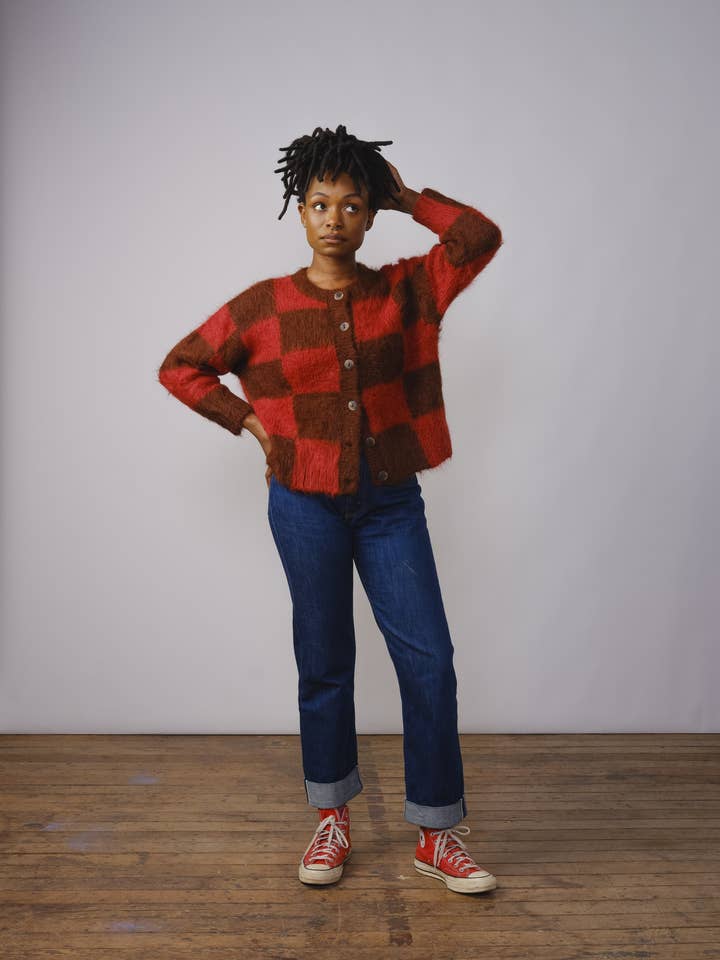 Louise Cardigan - Lapageria for wholesale by The Endery