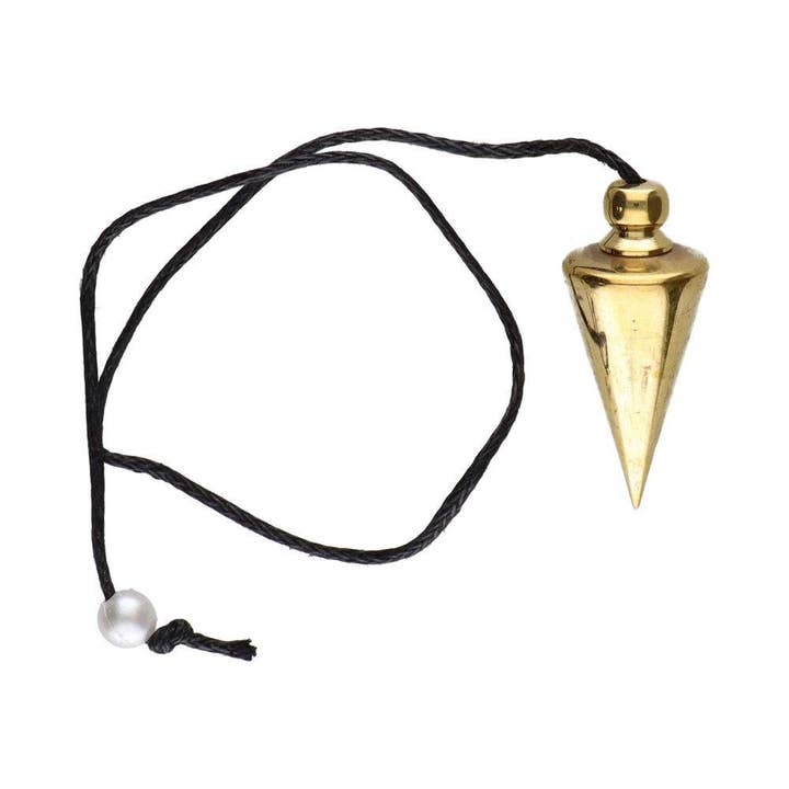 Vives de la Cortada S.L – wholesale Andlig sten/kristall – Konisk Pendel i Brons (BRO51)