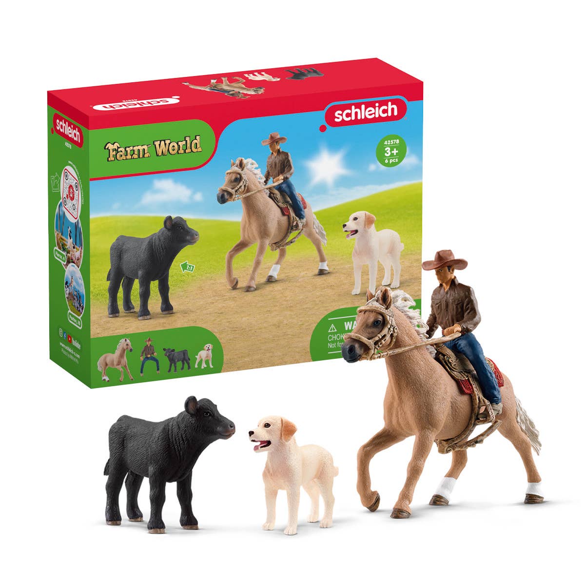 Schleich - Wholesale Toy Set - Kids - Western Riding Adventures Farm Figurine Toys Play Set6