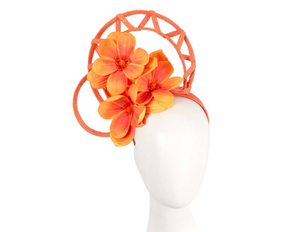 Max Alexander by Cupids Millinery Melbourne – wholesale Fascinator-hatt - Dam – Unikt blommafascinator pannband6
