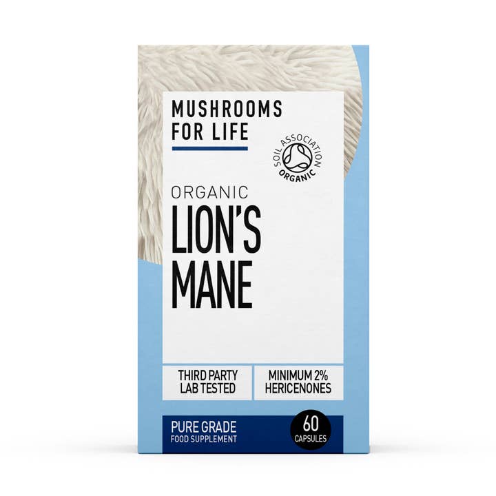Organic Lion's Mane Capsules for wholesale by Living Planet Ltd