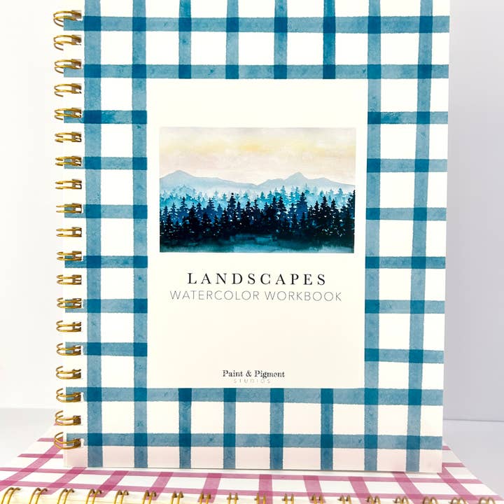 Paint & Pigment Studios - Wholesale Sketchbook/Sketchpad - Landscapes Watercolor Workbook