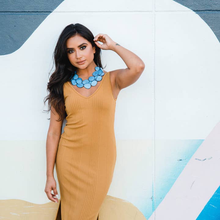 Organic Tagua Jewelry - Wholesale Kralen/parelketting - Amigas halsketting14