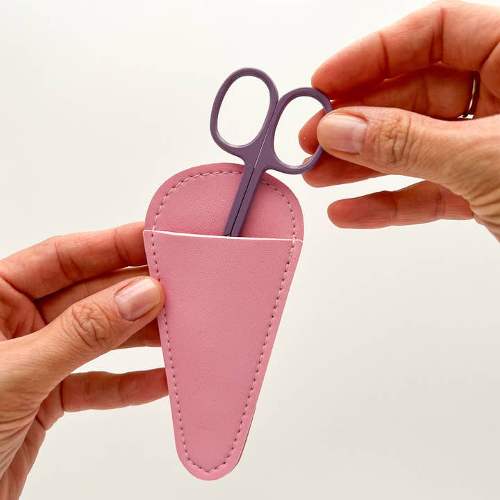 Matryoshka Doll Shop - Wholesale Embroidery/Cross Stitch Supplies - Scissors sheaths, small scissors case, leather sleeve2