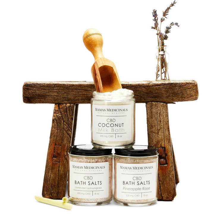 Mamas Medicinals - Wholesale CBD Bath Salts & Soaps - CBD Bath Salts1