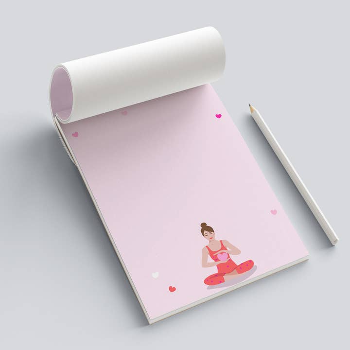 Bloc-notes A5 - style néon - Lotusseat pour la vente par nobis design