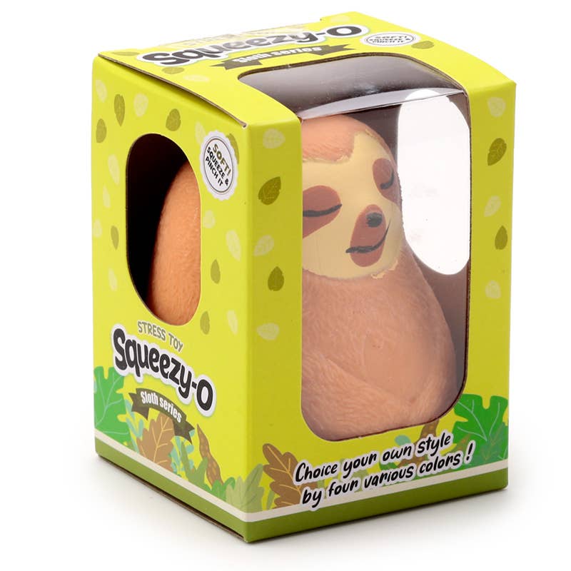 Puckator Ltd – wholesale Stuffed/plush toy – Kids & baby – Maltose Squeezy Stretchy Cute Sloth Toy2