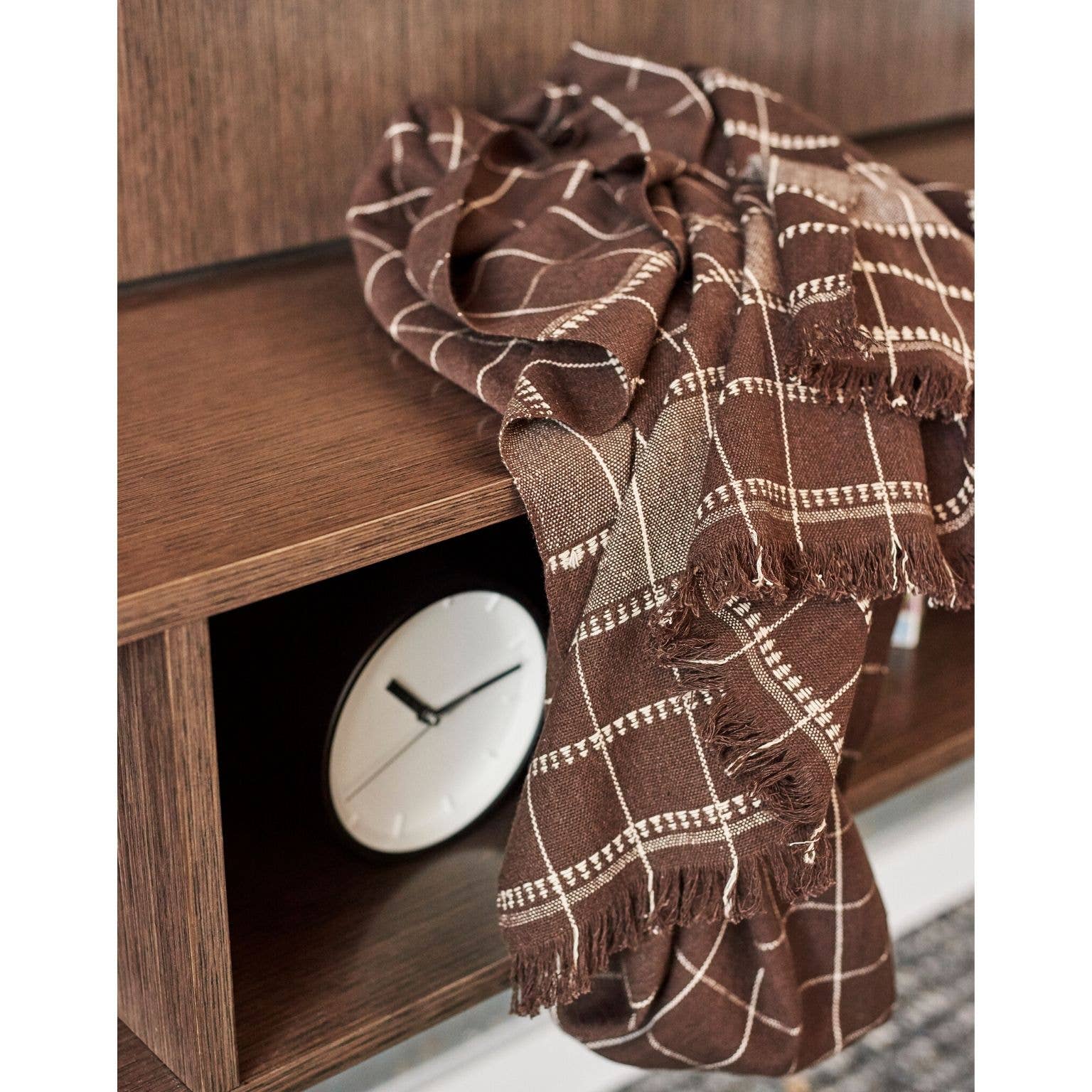 Variously – wholesale Prydnadsfilt – Treacle ekologisk bomullstuss /filt10