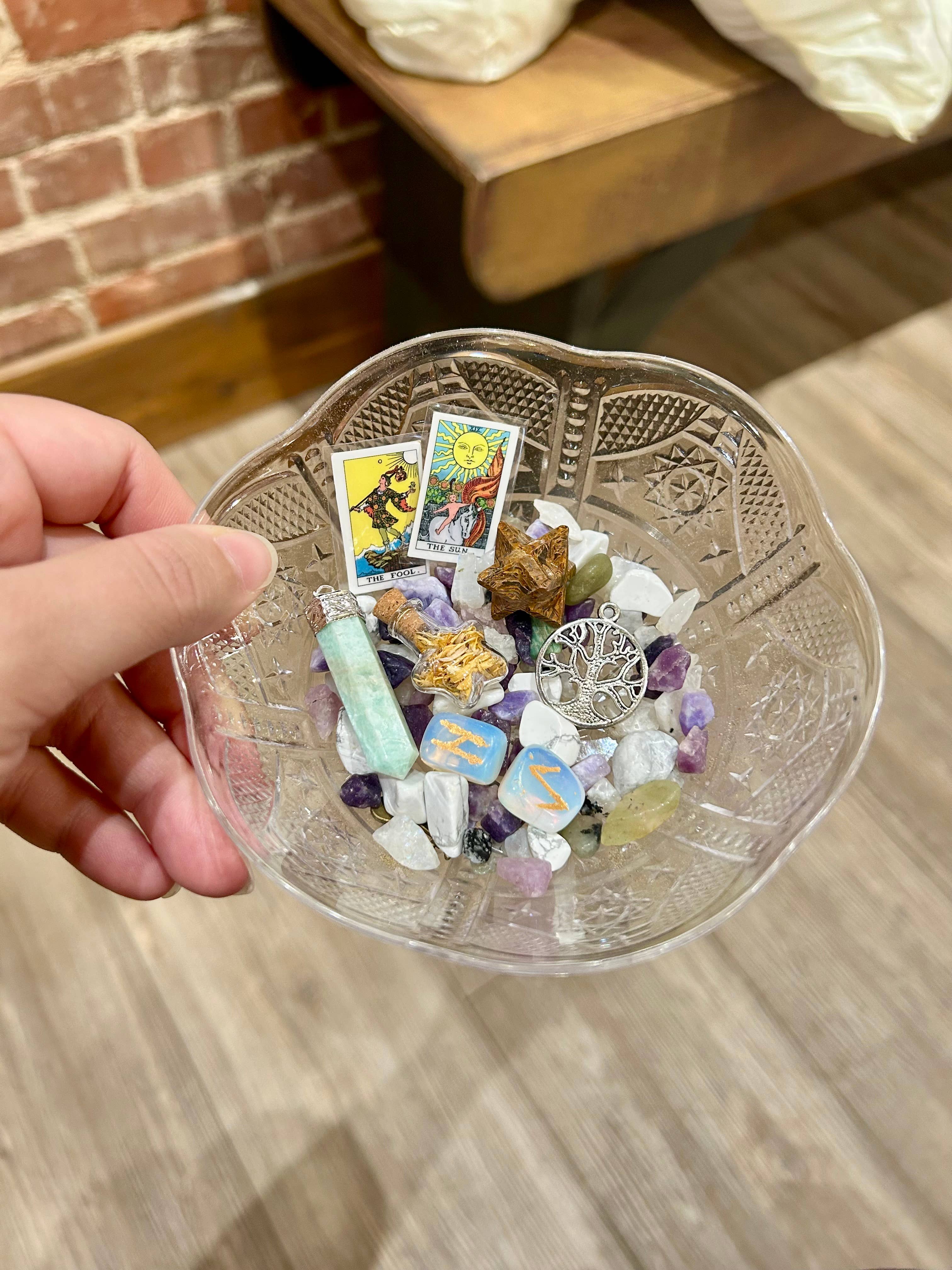 Mz. Jones’ Curio, Inc. – wholesale Meditation supplies – Crystal Confetti - One Pound Bag