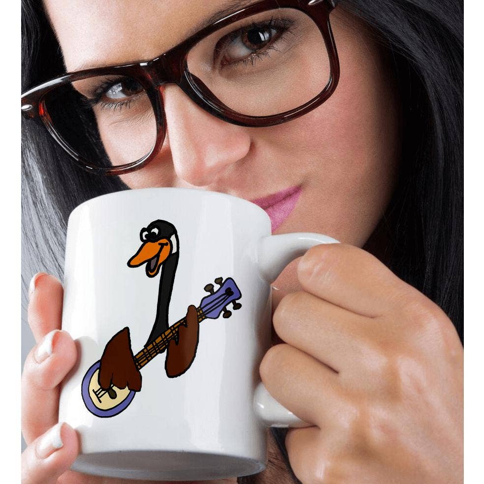 3dRose - Wholesale Coffee Mug - 3dRose, Funny Goose playing the Banjo, Mug9