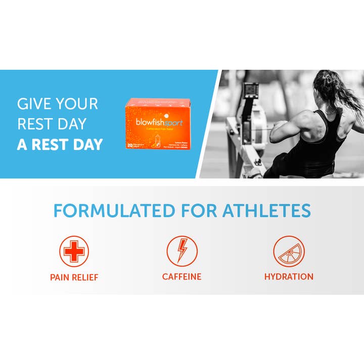 Blowfish for Hangovers - Wholesale Pain relief spray/cream - Blowfish Sport: Pain Relief for Athletes | Works Fast7