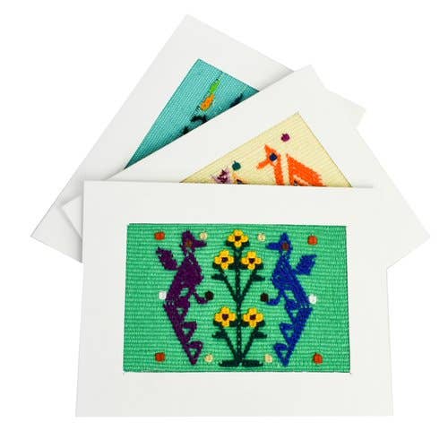 WHOLESALE Handwoven Note Cards for wholesale by Handmade by Friendship Bridge®