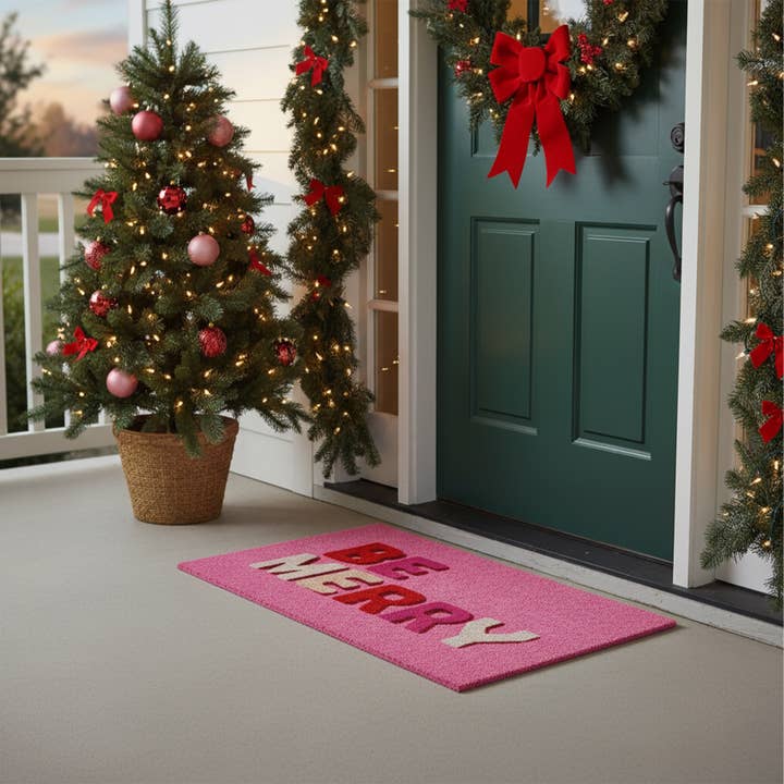 Calloway Mills - Wholesale Door Mat - Christmas Be Merry Doormat1