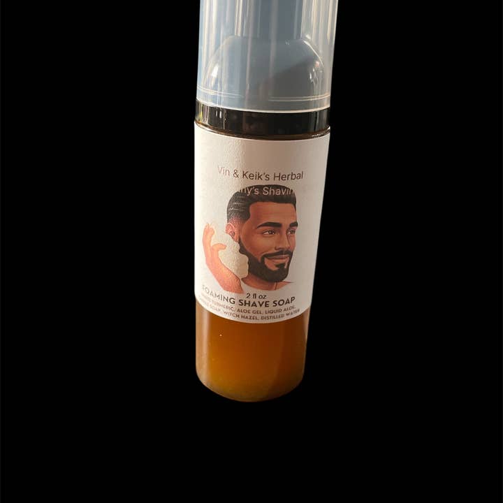 Jabón de Afeitar Espumoso para venta al por mayor de Vin & Keik’s Herbal Tea, LLC