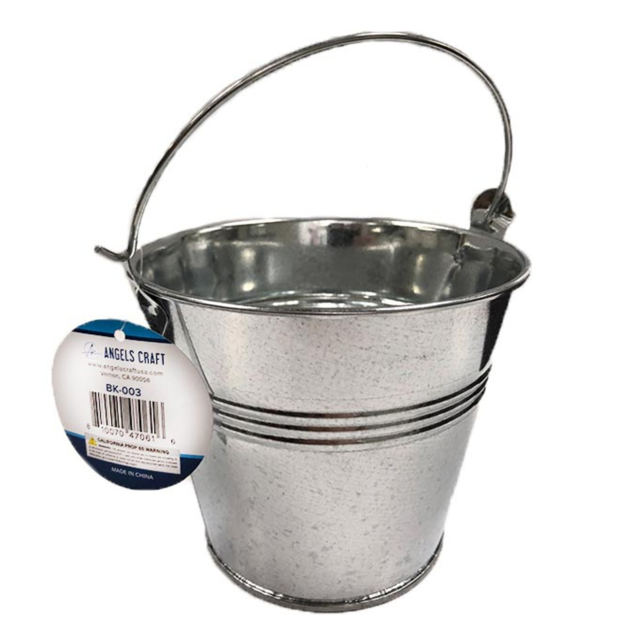 Angels Craft - Vente Matériels de bricolage - Seau floral en fer, 1 ct0