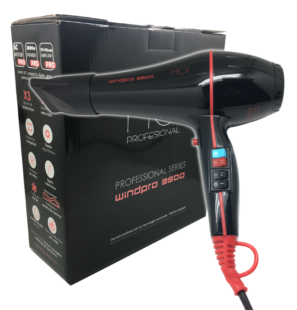 sesioMWorld - M·O·I Professional - Wholesale Hair Dryer - WindPro 3500 2000w Professional Series M·O·I Pro Hair Dryer0