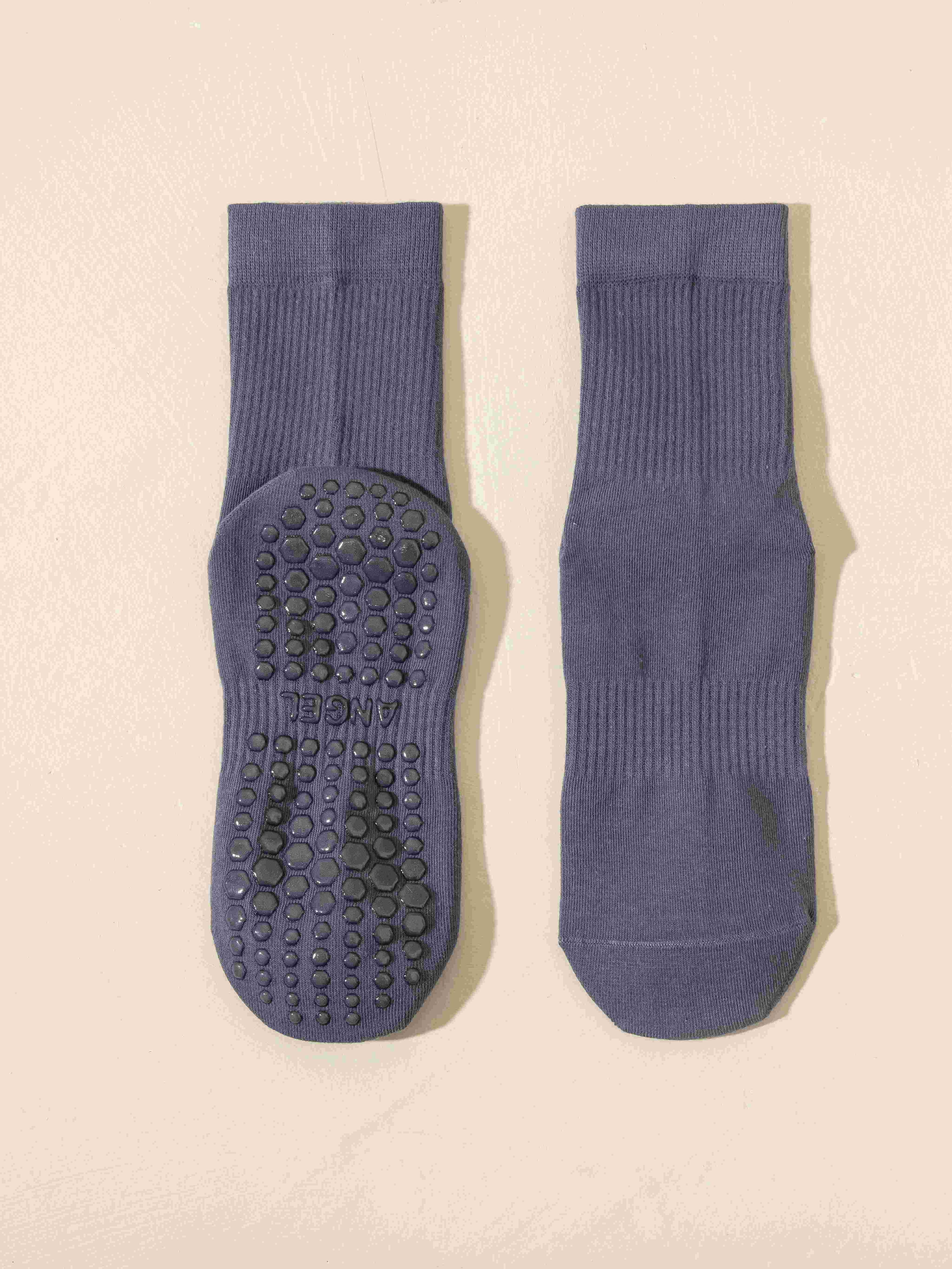 Marc JoJo - Wholesale Socks - Women's - Non-Slip Socks for Yoga and Pilates. Mid-Calf13