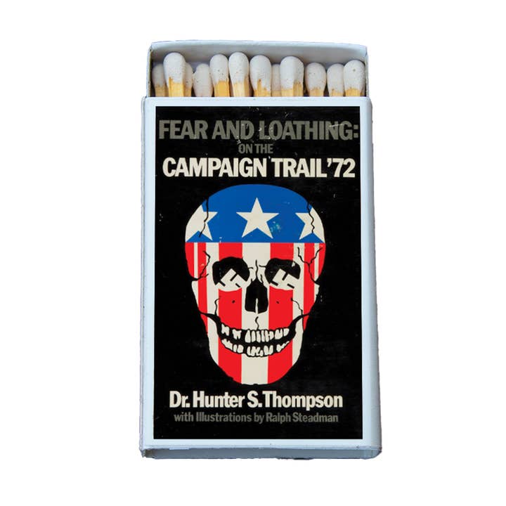 Literature Thompson Fear and Loathing Matchbox • Candle Acc for wholesale by Most Amazing