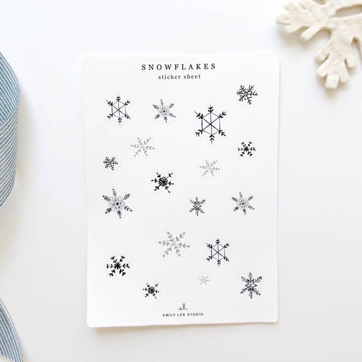 emily lex studio – wholesale Sticker – winter sticker sheets2
