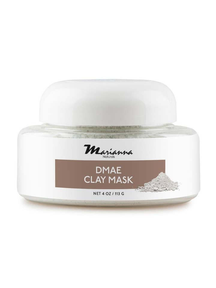 DMAE Clay Powder Mask for wholesale by Marianna Naturals Corp.