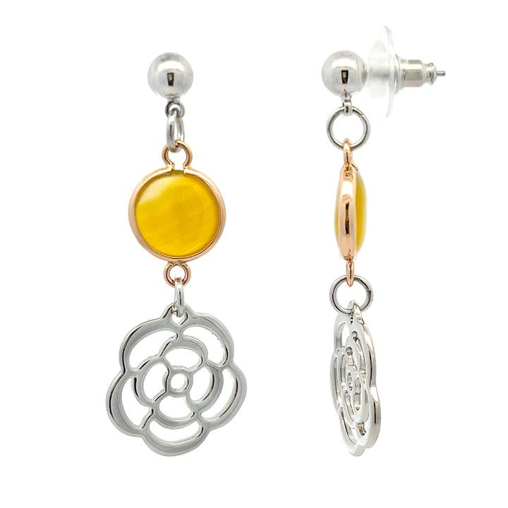 Long Earring With Stone - 20231229 for wholesale by AMORINO SRL