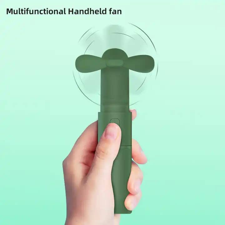 Grön Dan Adora portabel mini-fläkt med power bank - rosa för wholesale på Faire3