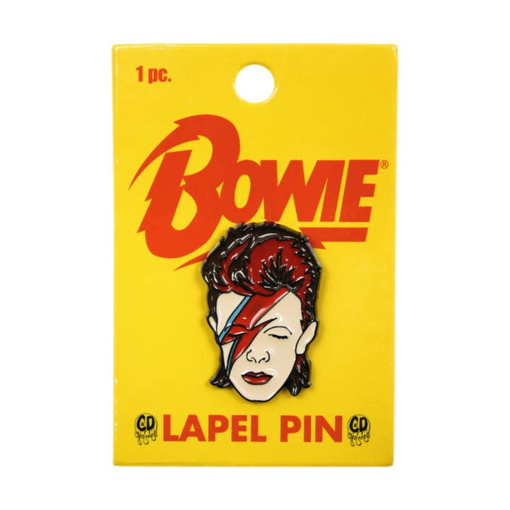 Square Deal Recordings & Supplies - Wholesale Lapel Pin/Button - Enamel Pin - David Bowie - Aladdin Sane