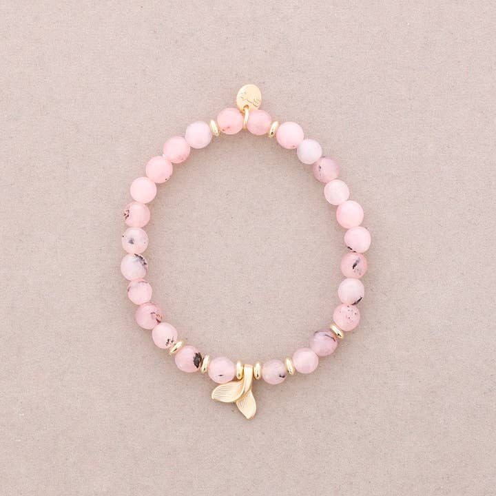 Sonata - Wholesale Beaded Bracelet - Stones Cola Metal Elastic Bracelet4