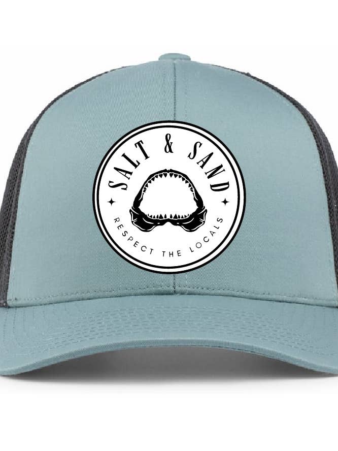 Haj Trucker Snapback Kasket / Røgblå / Salt og Sand for engroshandel hos Salt & Sand