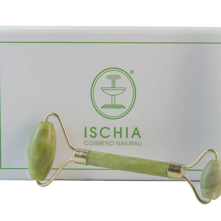 GESCHENKSET - SCHNECKENSCHLEIM SHOCK ACTION ANTI-FALTEN SERUM+JADE-ROLLER für den Großhandel von ISCHIA COSMETICI NATURALI