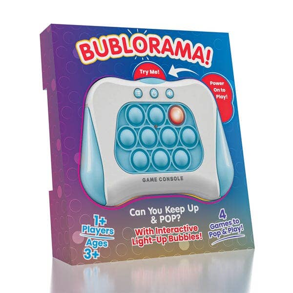 Showcase - Wholesale Fidget Toy - Kids - Bublorama! Electronic Bubble Popping Fidget Game | As Seen On TikTok!