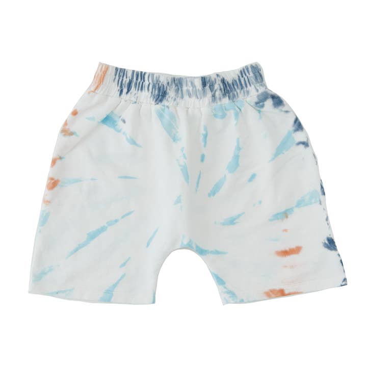 Calções TieDye Boy por atacado de Petite Hailey