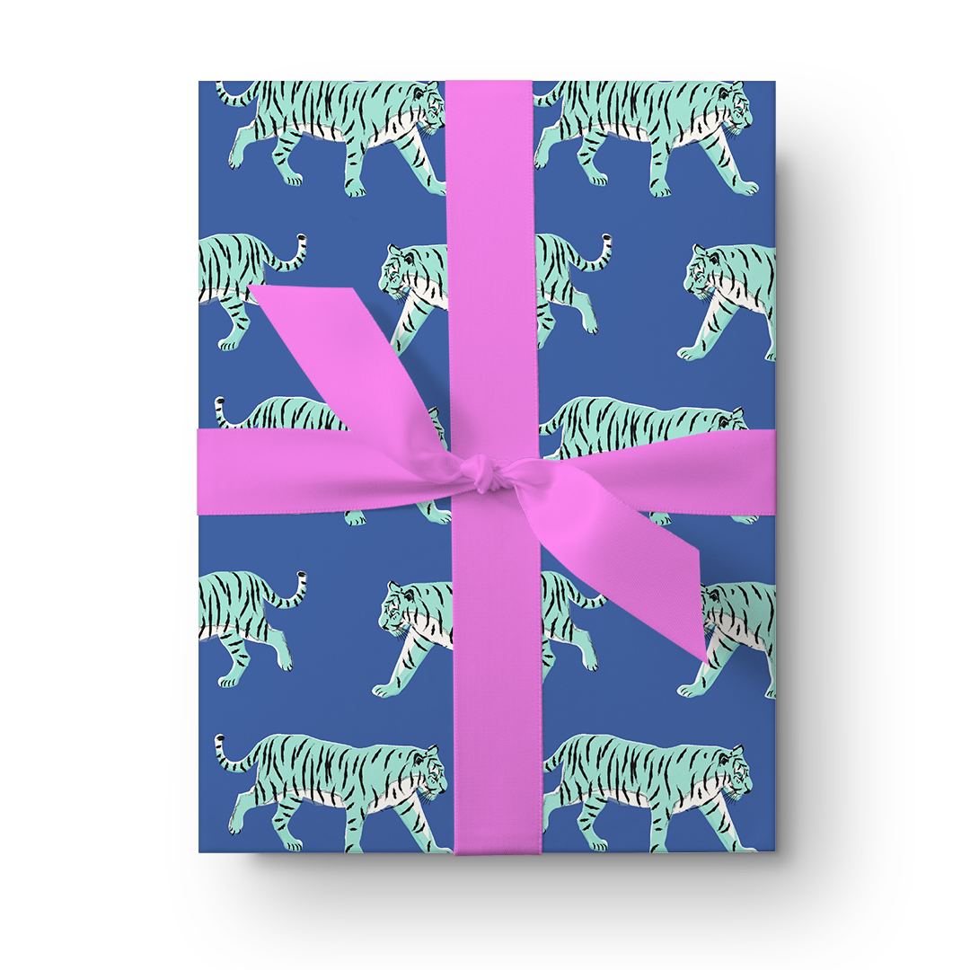 Clairebella Personalized Gifts & Pillows – wholesale Omslagspapper – Tiger- och leopardmönstrat presentpapper | Paketpapper18