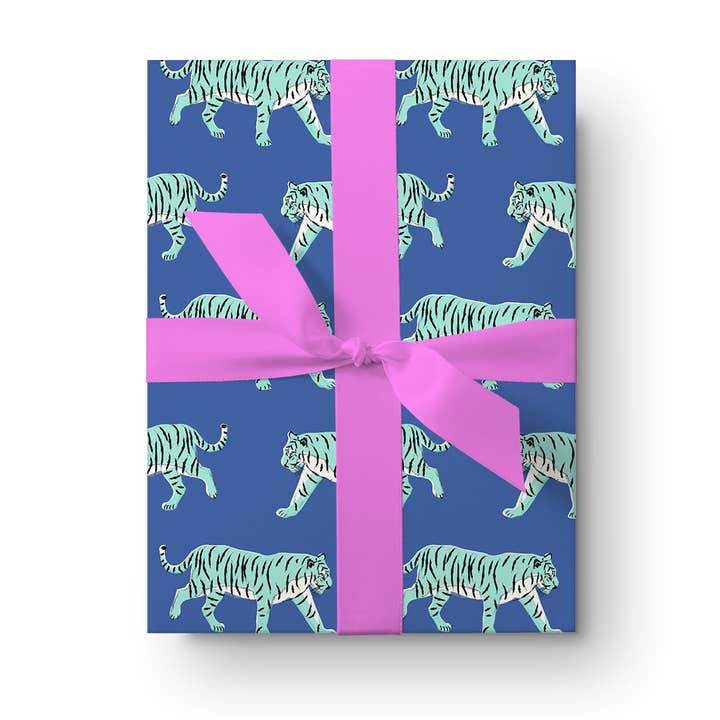 Clairebella Personalized Gifts & Pillows - Wholesale Flat Wrap - Tiger Leopard Sheet | Gift Wrapping Sheet | Gift Wrap Paper8