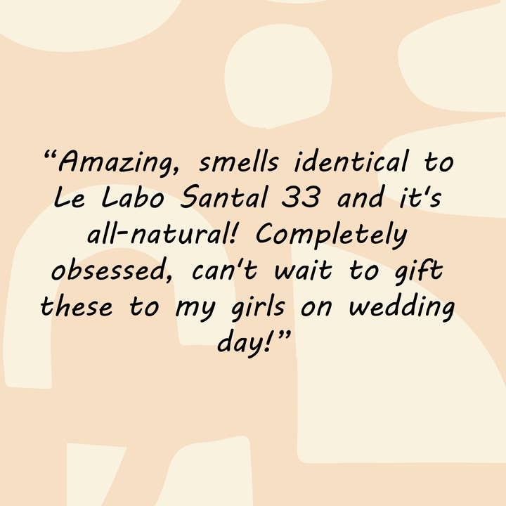 Nomad Design Co - Wholesale Perfume/Eau de Toilette - Santal Perfume - 2 oz