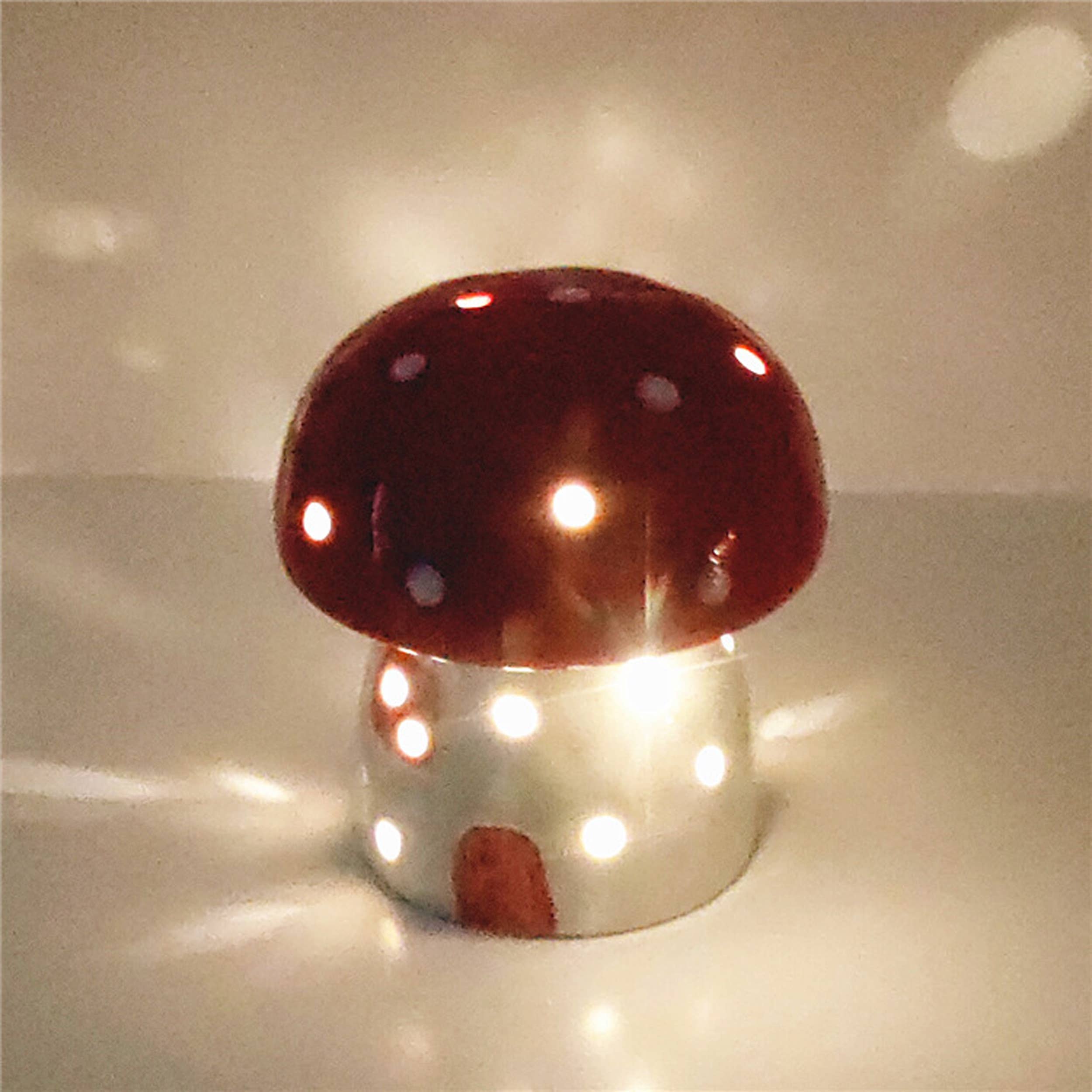 La Bella Monte - Wholesale Retailer Sample - Home Decor - Creative High-looking Mushroom Lantern For Décor3