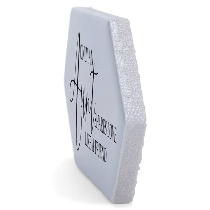 Dicksons - Vente Chevalets de bureau/de table - Carrelage de table Only Aunt Shares Love Grey2