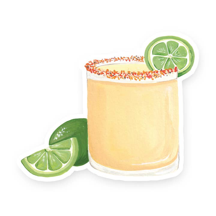 Margarita Vinyl Sticker for wholesale by Isabella MG