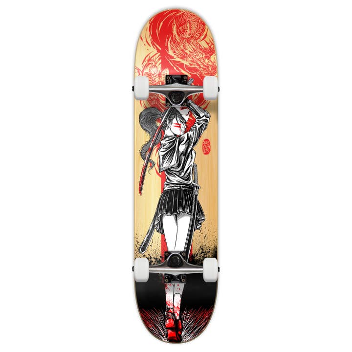 Yocaher Skateboards - Wholesale Skateboard - Yocaher Graphic Complete Skateboard 7.75" - Red Dragon