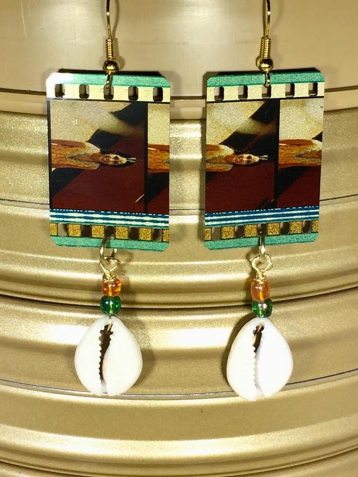 Boucles d'oreilles film Freeze Frame Lot de 12 garnitures assorties pour la vente par Film At 11 Jewelry