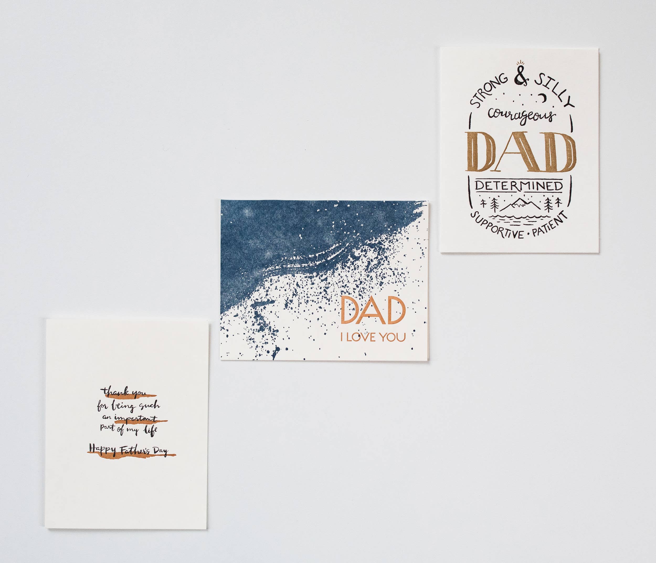 Lake Erie Design Co. - Wholesale Father's Day Card - Father's Day Strong and Silly Card2