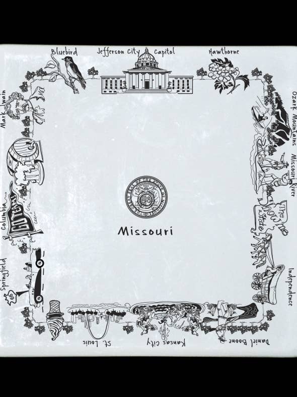 Missouri Grytunderlägg för wholesale av The Dish