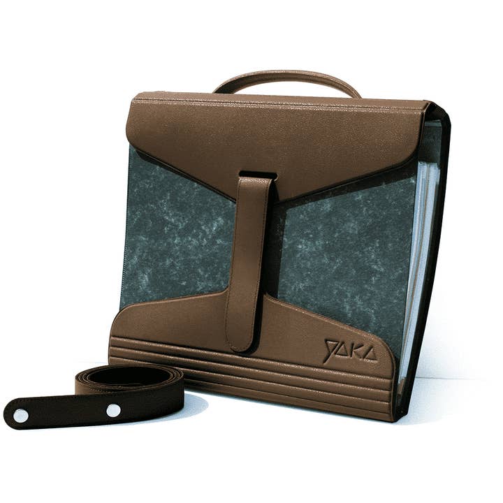 Yaka BioPVC brun dokumenthållare 316445 för wholesale av YAKA COMPANY
