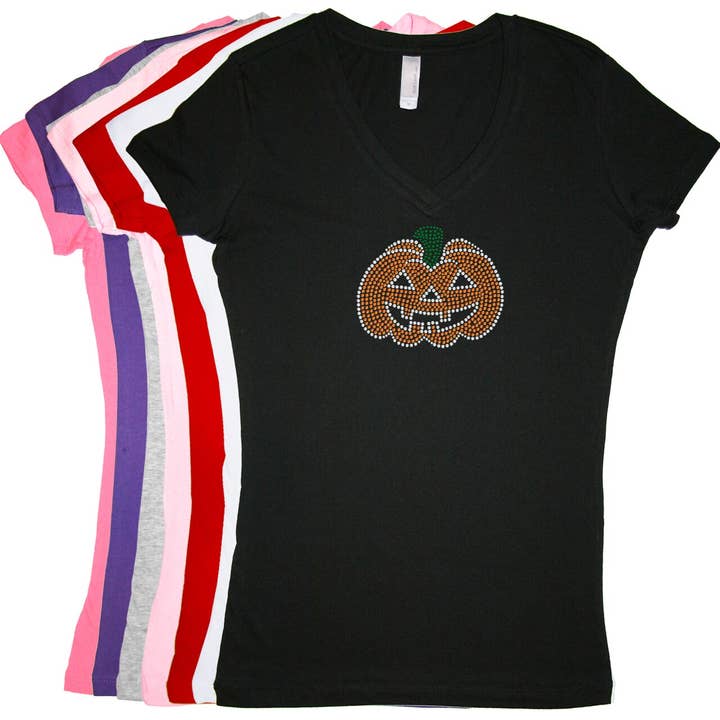 Jack-o-Lantern - T-shirt för dam för wholesale av Dog in the Closet