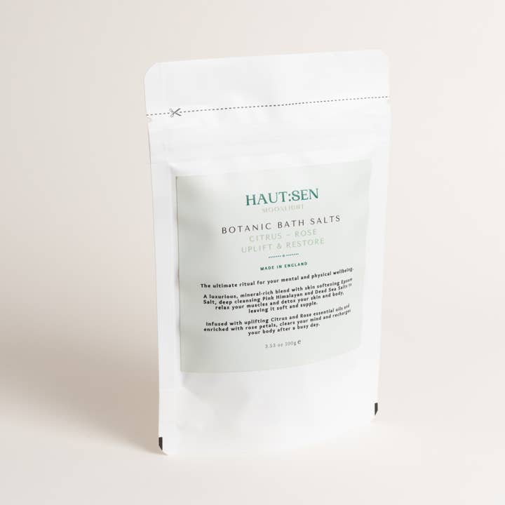 HAUT:SEN | Rituals with Intent - Wholesale Bath Salts - Botanic Bath Salts - Uplift & Restore - Special Offer