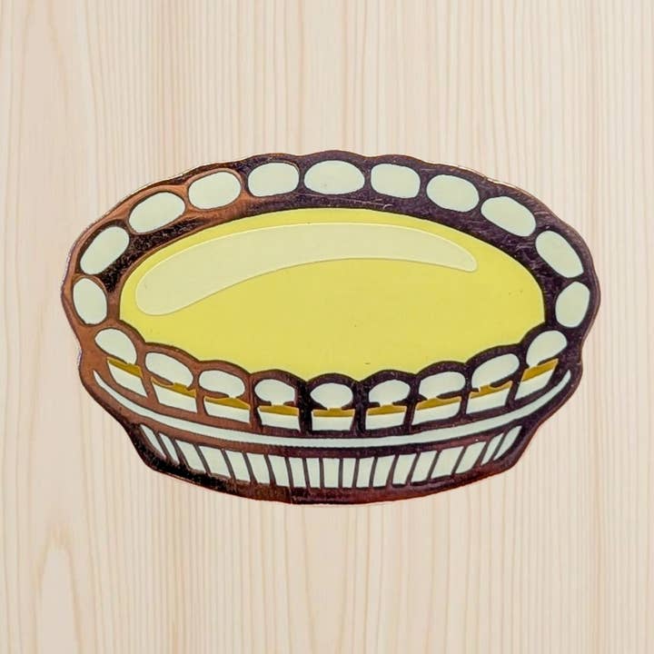 Egg Tart emalje Pin for engroshandel hos Noms